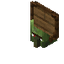 Zombie Villager Head Mount