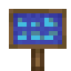 Blue Canvas Sign
