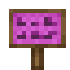 Magenta Canvas Sign