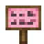 Pink Canvas Sign
