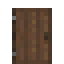 Polished Witch Hazel Door