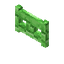 Green Bioshroom Fence Gate