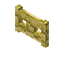Yellow Bioshroom Fence Gate